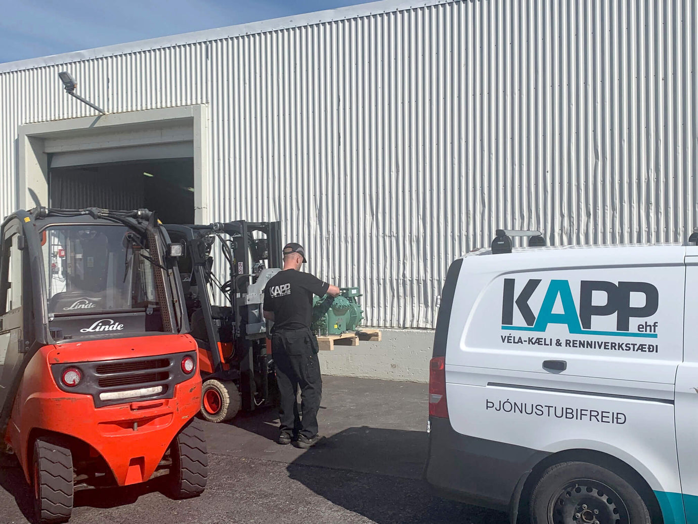 Nýr Optim-ICE® forkælir hjá Sjárvariðjunni í Rifi