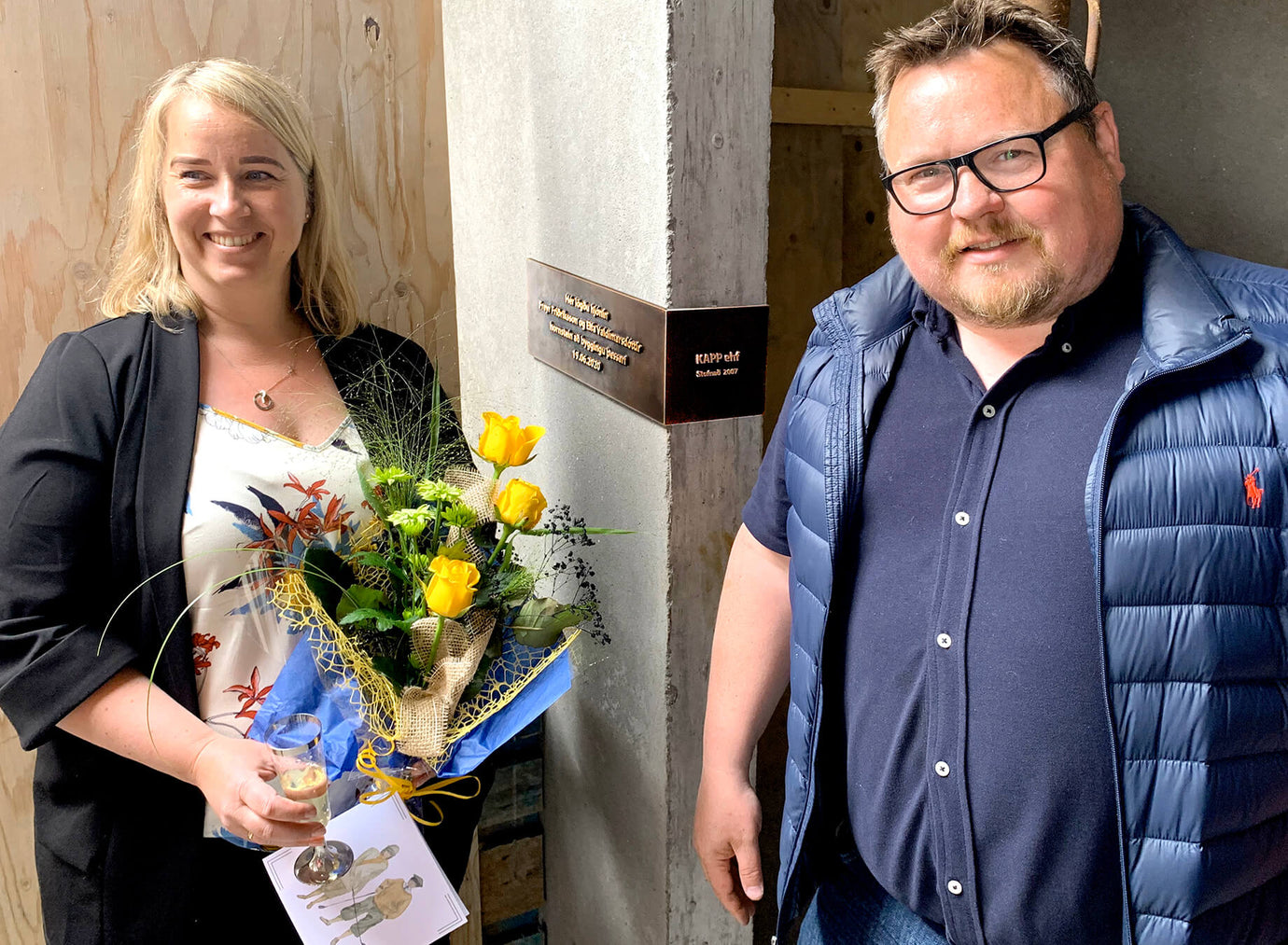 Eigendur KAPP efh, hjónin Elfa Valdimarsdóttir og Freyr Friðriksson.